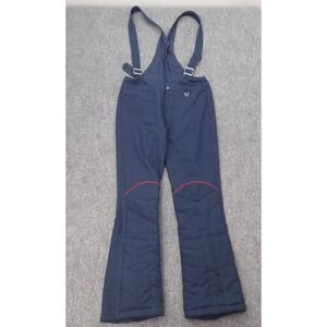 Obermeyer Ski Bibs Mens 34 Blue Competition Made USA Snowboard Overalls